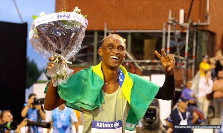 Imbatível, Alison dos Santos vence etapa da Diamond League na Bélgica