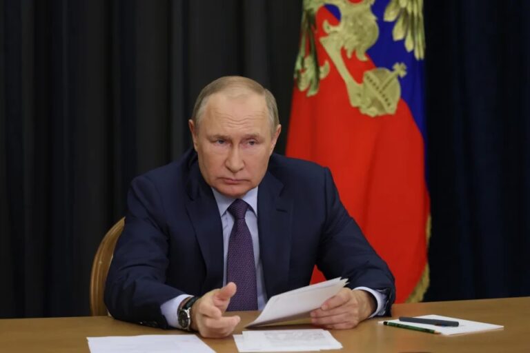 Putin diz que Rússia quer fim da guerra na Ucrânia