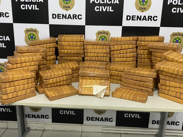 Denarc apreende mais de 120kg de cocaína em Socorro