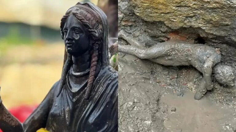 Mais de 20 estátuas de bronze de 2 mil anos são encontradas na Itália