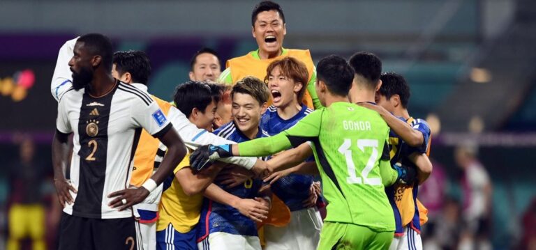 Reservas decidem e Japão supera Alemanha por 2 a 1 na estreia da Copa
