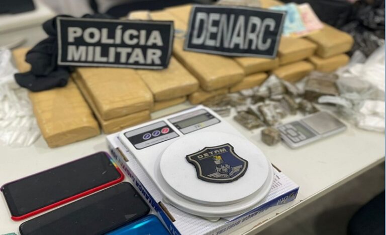 PM e PC apreendem mais de 15 kg de drogas em Itabaiana