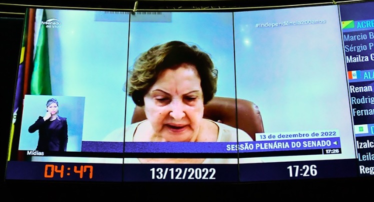 Em despedida do Senado, Maria do Carmo Alves faz retrospectiva do mandato