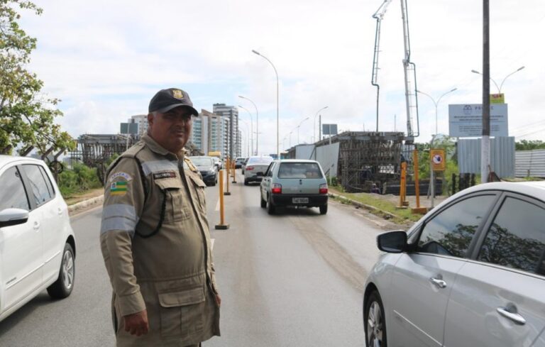 Trânsito na ponte sobre o Poxim será bloqueado parcialmente nesta quarta e quinta