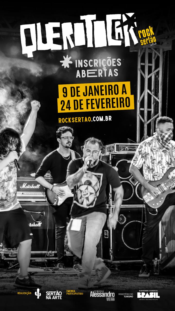 Rock Sertão abre edital para o Quero Tocar 2023