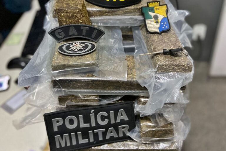 PM apreende mais de 12 kg de maconha no Conjunto Jardim
