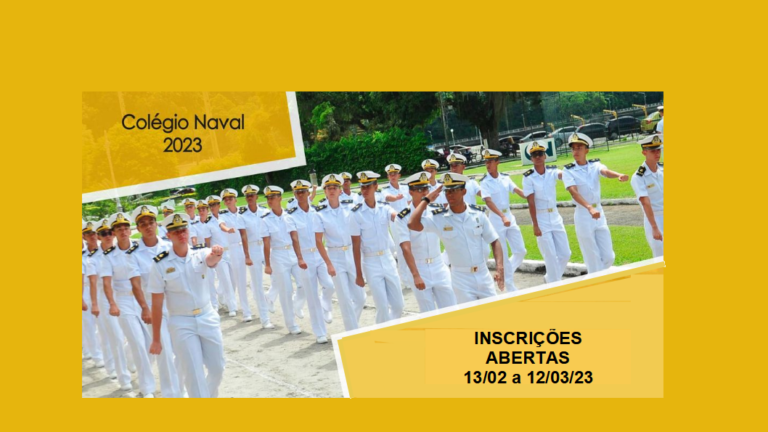 Marinha abre 131 vagas para o Colégio Naval  