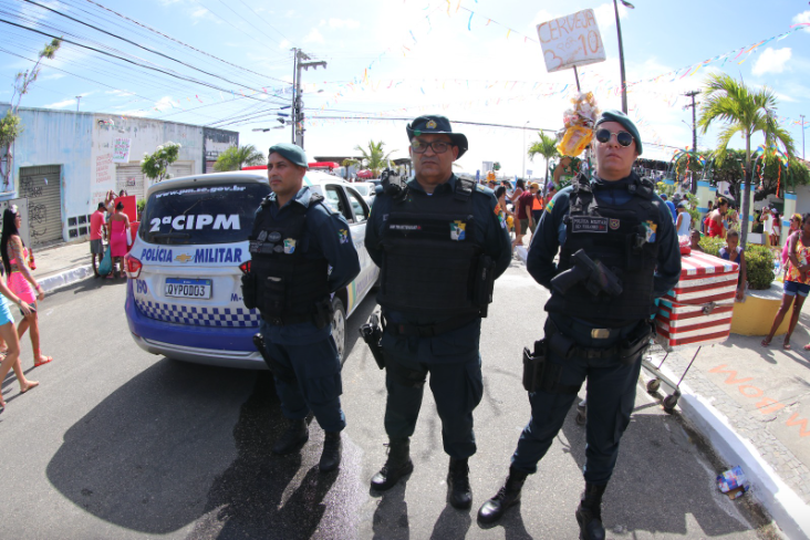 PM atua na segurança pública de blocos carnavalescos em Aracaju e região