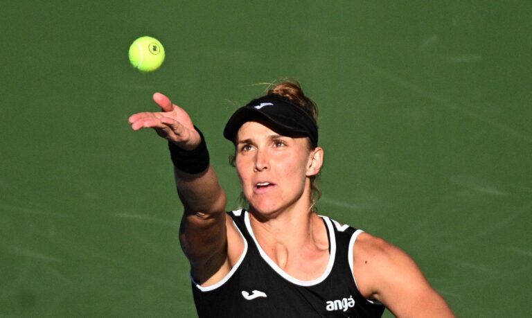 Bia Haddad Maia fica com o vice nas duplas em Indian Wells
