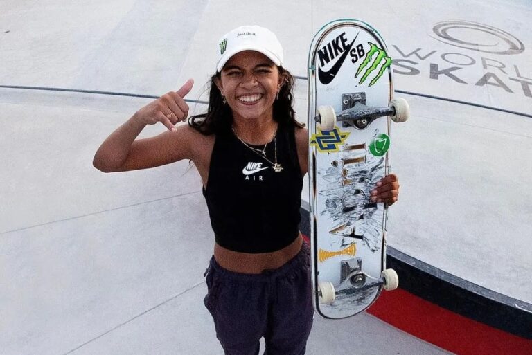 Rayssa Leal é campeã mundial de skate street