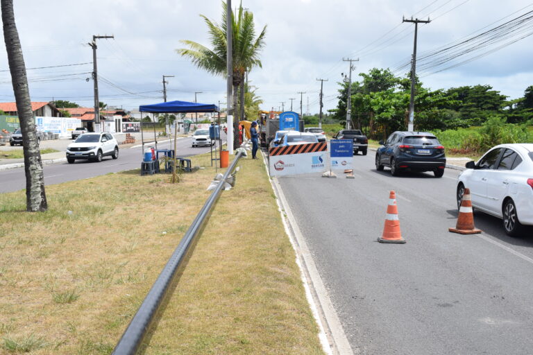 Obra de expansão da rede de gasodutos chega à reta final na Melício Machado