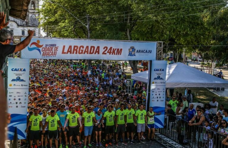 Corrida Cidade de Aracaju: número de participantes cresce mais de 250%