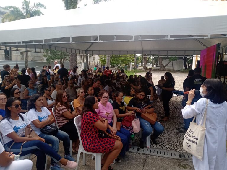 Trabalhadores da Saúde fazem ato unificado contra privatização dos serviços