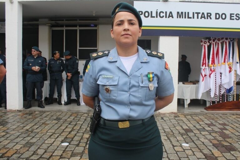 Tenente-coronel Andreia Santana é a nova comandante do BPTur