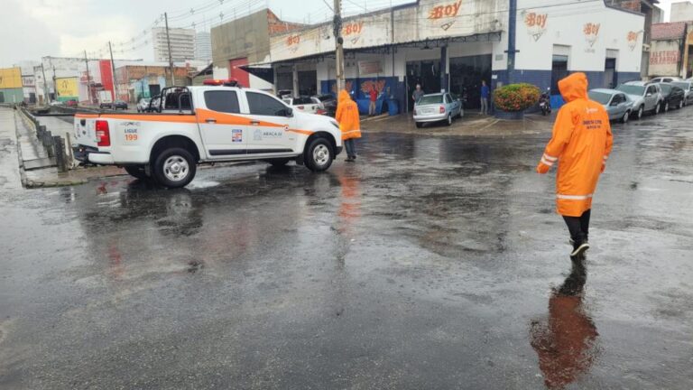 Choveu mais de 48 milímetros em Aracaju nas últimas 24h