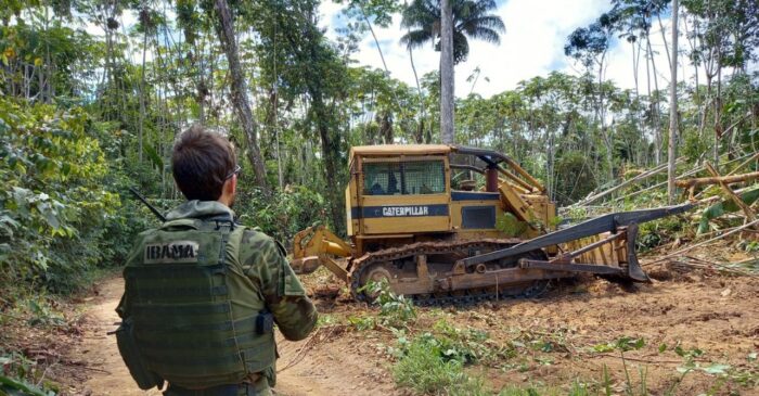 Ibama e PRF desmontam mais de 190 acampamentos na TI Yanomami