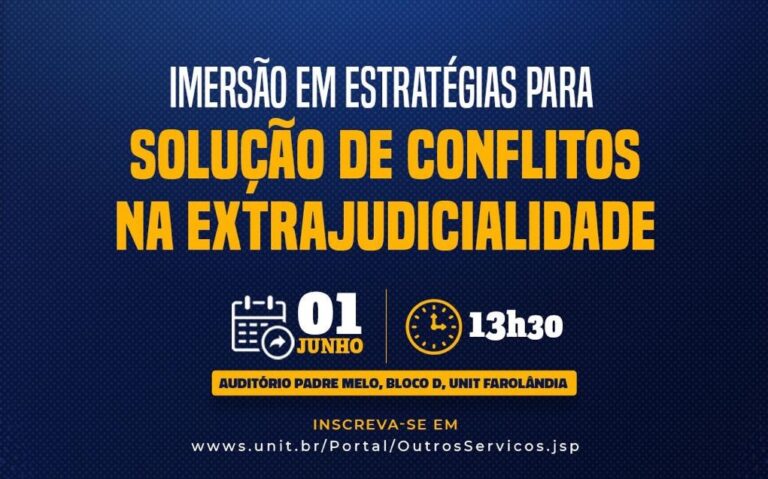 Evento gratuito debaterá estratégias para mediação de conflitos