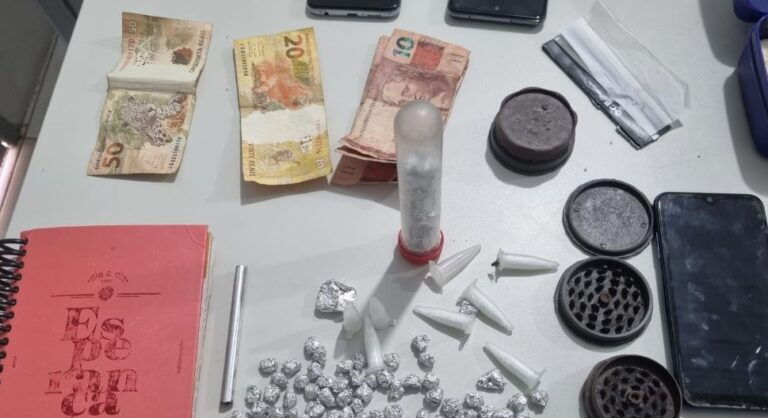 Homem é preso por tráfico de drogas em São Domingos
