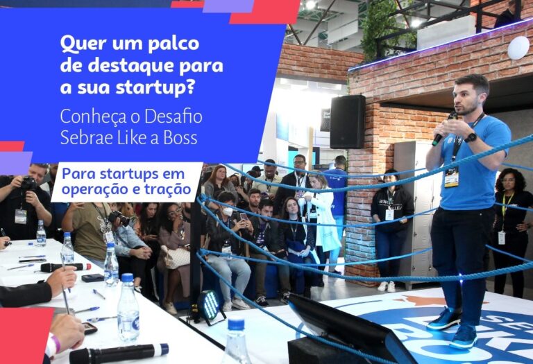 Inscrições para o Desafio Sebrae Like a Boss 2023 seguem até o dia 12