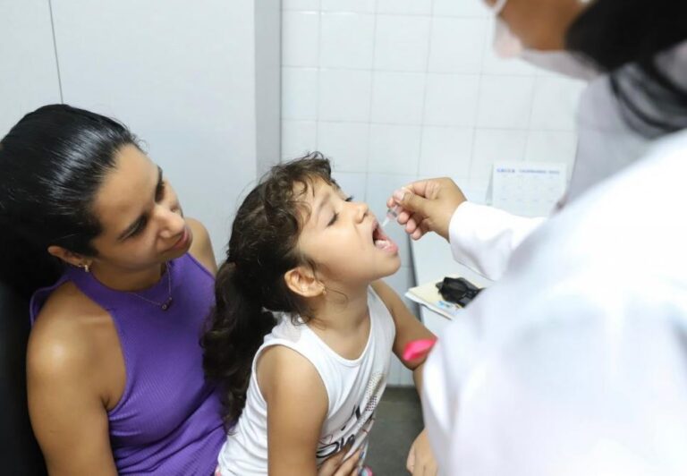 Unidades Básicas de Saúde da capital ofertam vacina contra a poliomielite