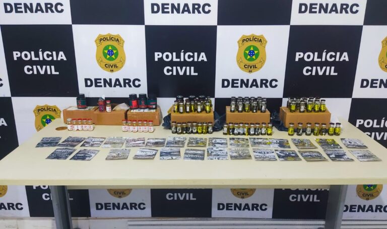 Denarc apreende anabolizantes na agência central dos Correios em Aracaju