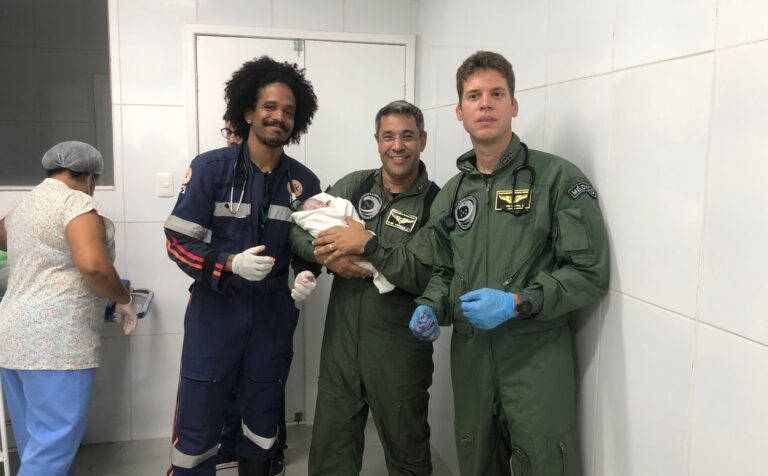 GTA faz parto de bebê e resgata representante comercial na Serra de Itabaiana