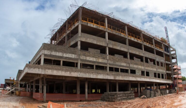 Obras estruturais do Hospital do Câncer estão 60% concluídas