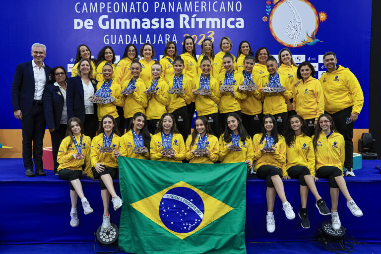Brasil domina campeonato Pan-Americano de ginástica rítmica