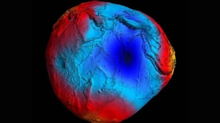 O que é e como se formou o buraco gravitacional da Terra