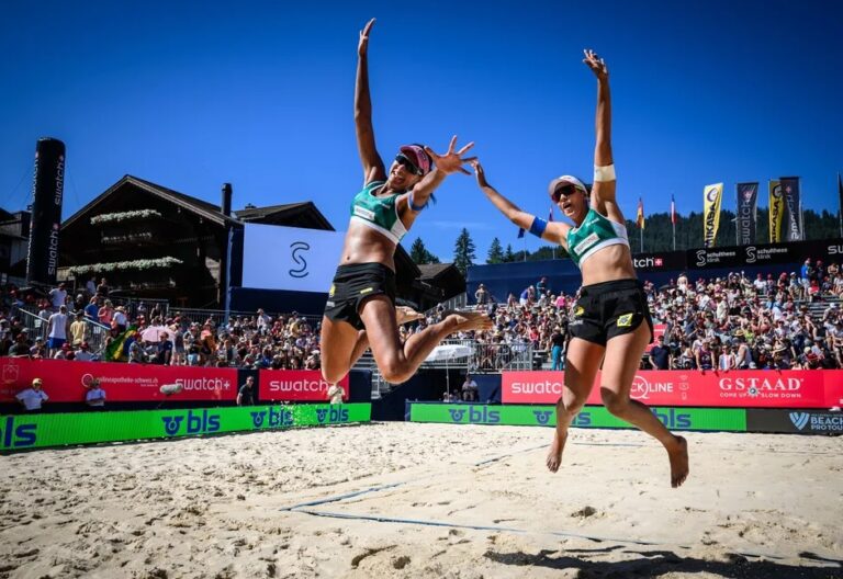 Duda e Ana Patrícia são bicampeãs da etapa de Gstaad do Circuito Mundial