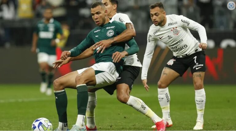 Com gol de ombro de Maycon, Corinthians e Goiás empatam pelo Brasileirão