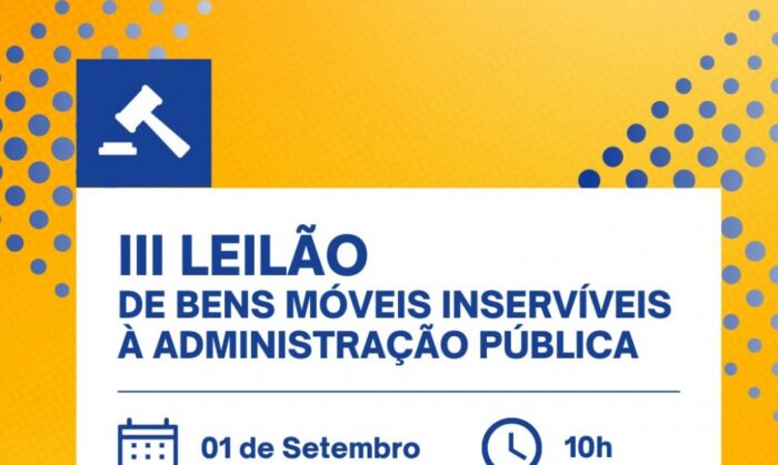 Sead realiza III Leilão de Bens Móveis Inservíveis à Administração Pública