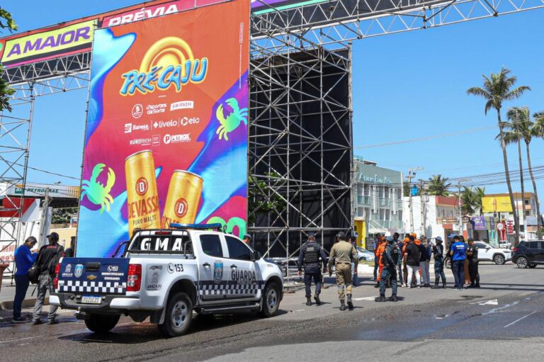 Estrutura do Pré-Caju 2023 é inspecionada por órgãos municipais