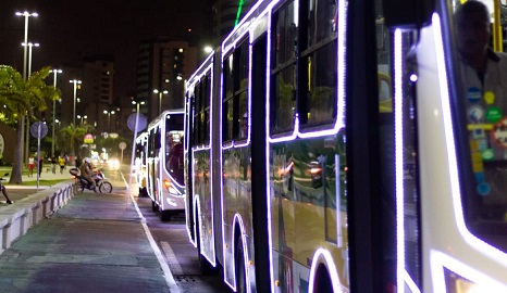 Ônibus do ‘Natal com Mobilidade’ serão apresentados hoje na Fausto Cardoso