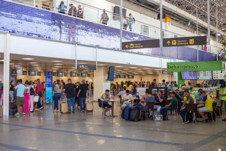 Aeroporto de Aracaju registra aumento de 22,6% no fluxo de passageiros em dezembro do ano passado