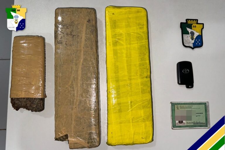 PM/SE prende suspeito apontado como chefe do tráfico de drogas no Bairro Santa Maria, Zona Sul de Aracaju