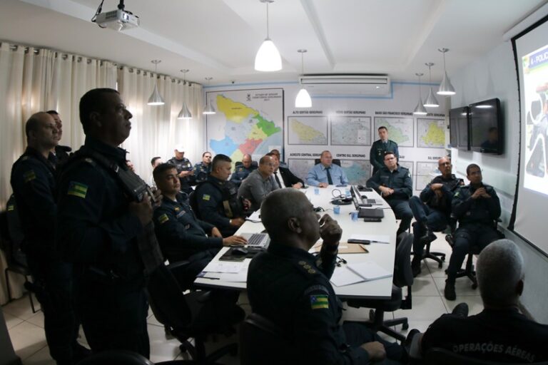 PM/SE debate últimos detalhes da Operação Carnaval mais Seguro 2024