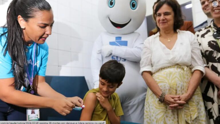 DF registra 38 mortes por dengue e lidera ranking no país