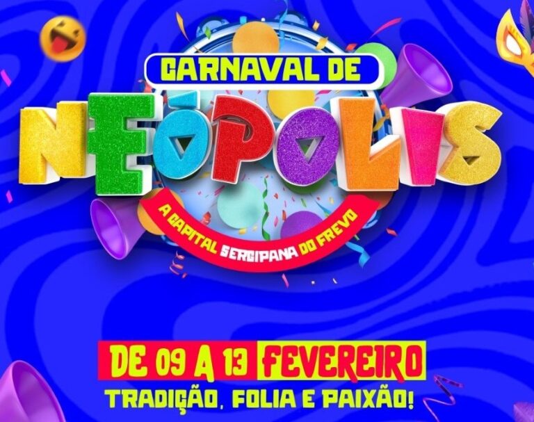Confira a programação completa do carnaval de Neópolis, a capital sergipana do frevo