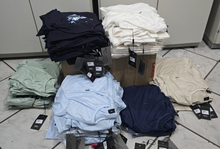 PC recupera mais de 800 camisas roubadas de empresa pernambucana