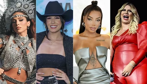 De Marília Mendonça a Anitta: veja mulheres brasileiras mais escutadas no streaming