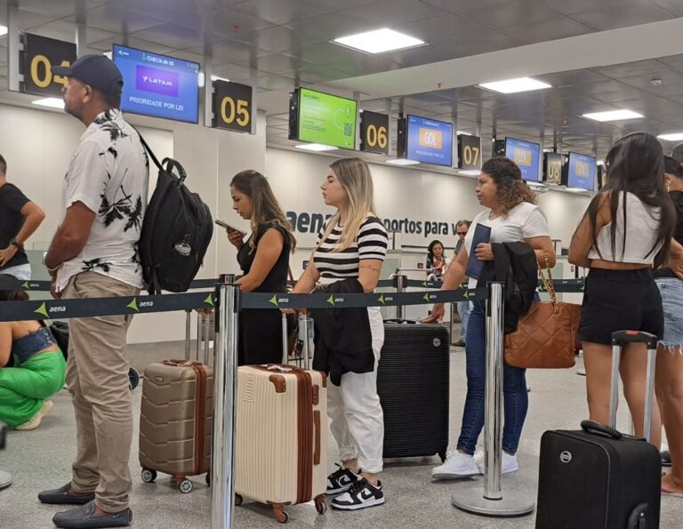 Fluxo de passageiros no aeroporto de Aracaju aumenta 9,1% no 1º trimestre do ano