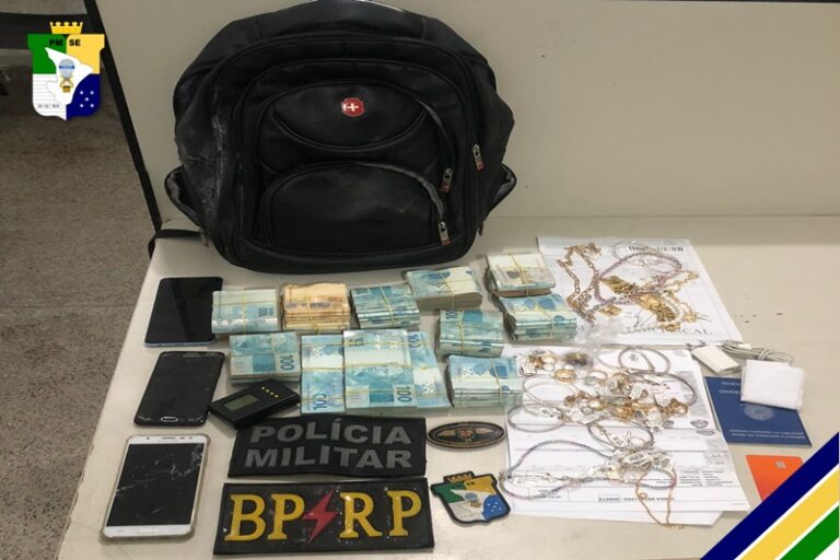 PM prende suspeitos de furtar loja de shopping da Zona Sul da capital