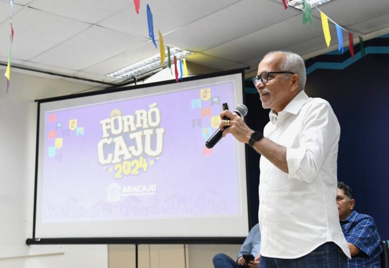 Prefeito de Aracaju divulga programação do Forró Caju 2024