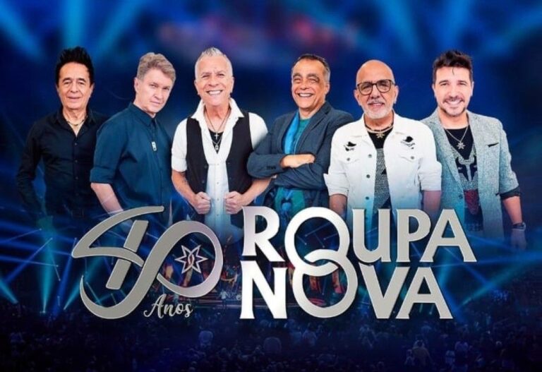 Nesta quarta-feira (22), banda Roupa Nova realiza apresentação extra no Teatro Tobias Barreto, em Aracaju