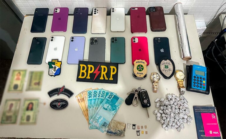 Suspeitos de furto de celulares no Arraiá do Povo, em Aracaju, são presos em flagrante