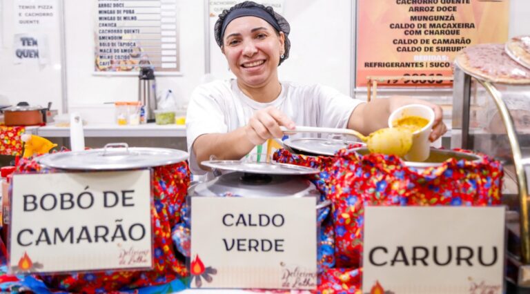 Diversidade culinária movimenta economia e atrai público na Vila do Forró