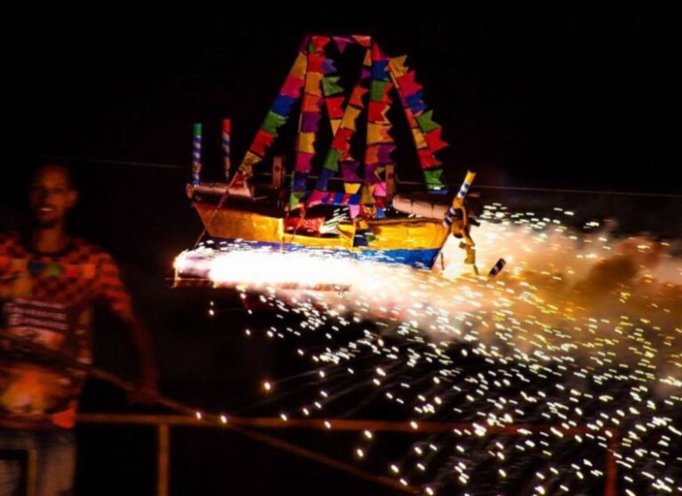 11 de junho é o dia do Barco de Fogo, patrimônio cultural que marca os festejos juninos