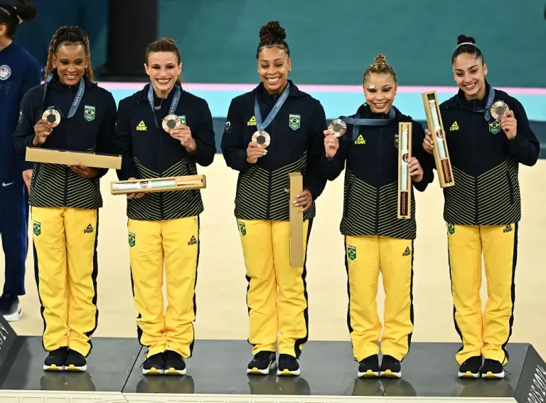 Jogos Olímpicos 2024: Brasil conquista bronze inédito na ginástica artística feminina