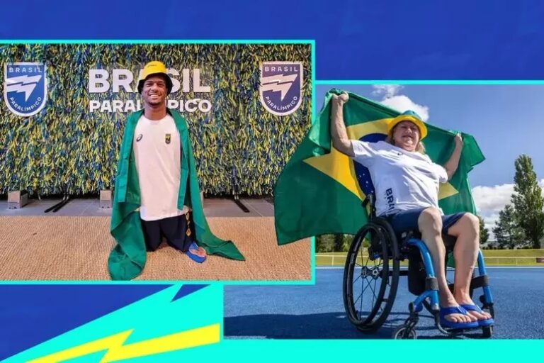 Beth Gomes e Gabriel Araújo serão os porta-bandeiras do Brasil na Paralimpíada de Paris